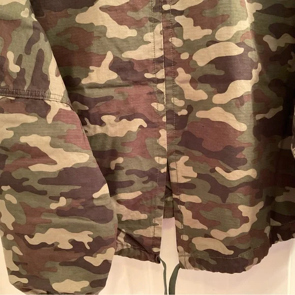 Hudson Jeans Cropped Military Anorak Jacket - NWT - Size Medium - Picture 9 of 13